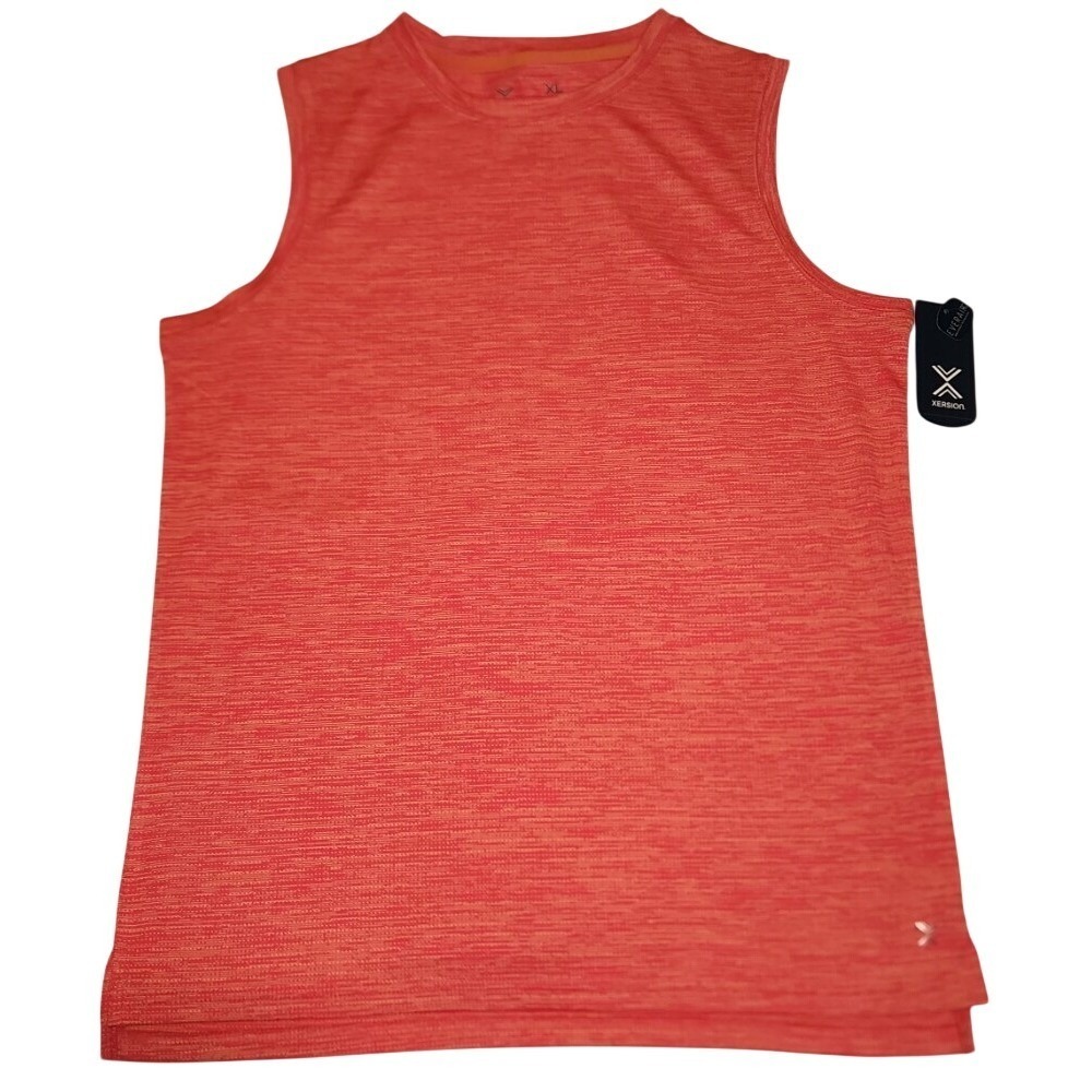 Xersion Quick-Dri Tank Top‎ Marathon Red Space Dye Youth XL 18/20 NWT